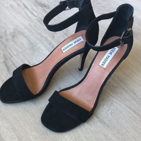 Steve Madden® Black Bayside suede heel size 9 - Picture 10 of 10